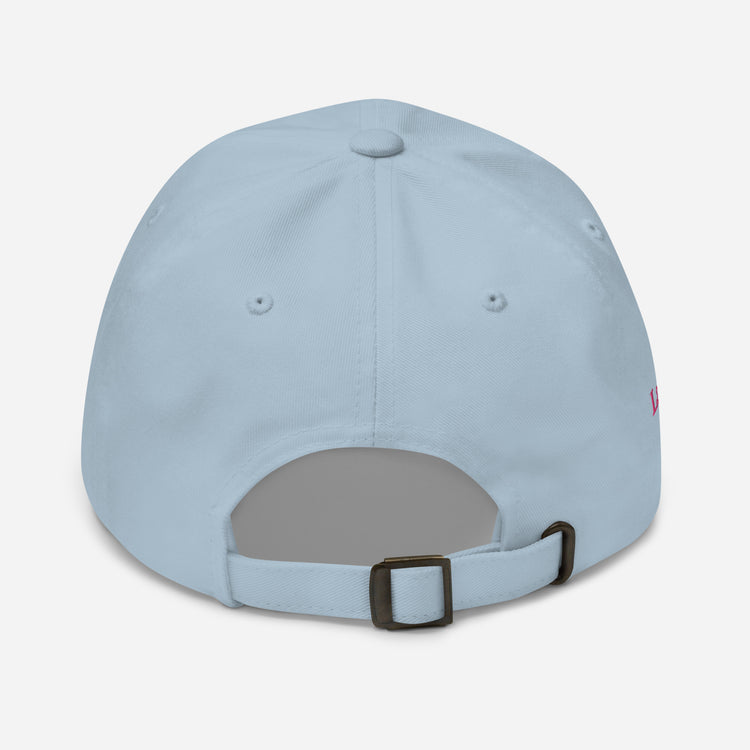 Casquette brodée Lacornador® Flamant rose