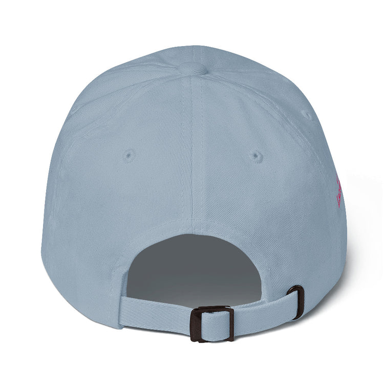 Casquette brodée Lacornador® Flamant rose
