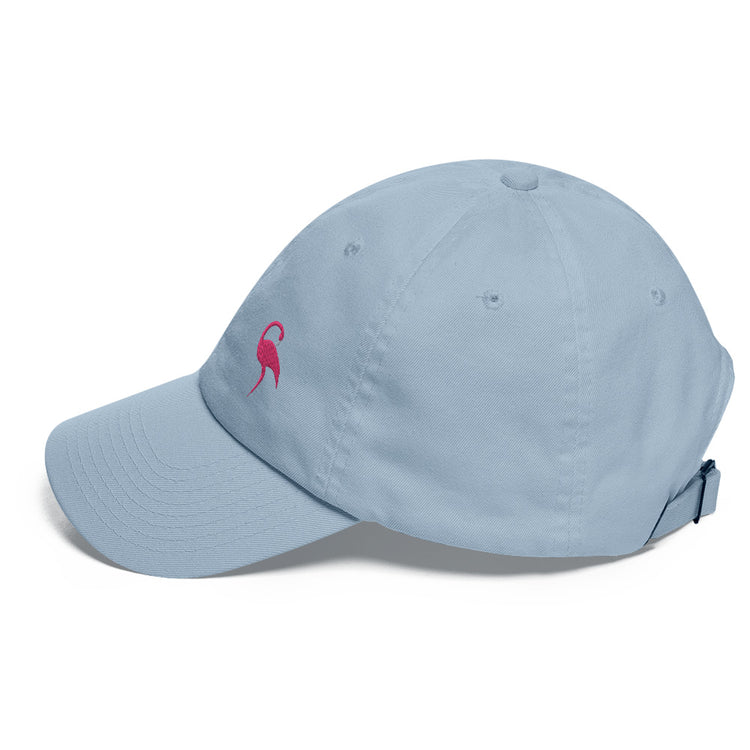 Casquette brodée Lacornador® Flamant rose
