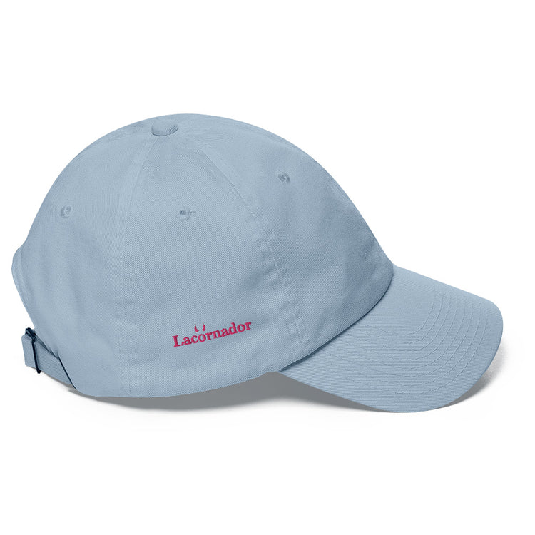 Casquette brodée Lacornador® Flamant rose