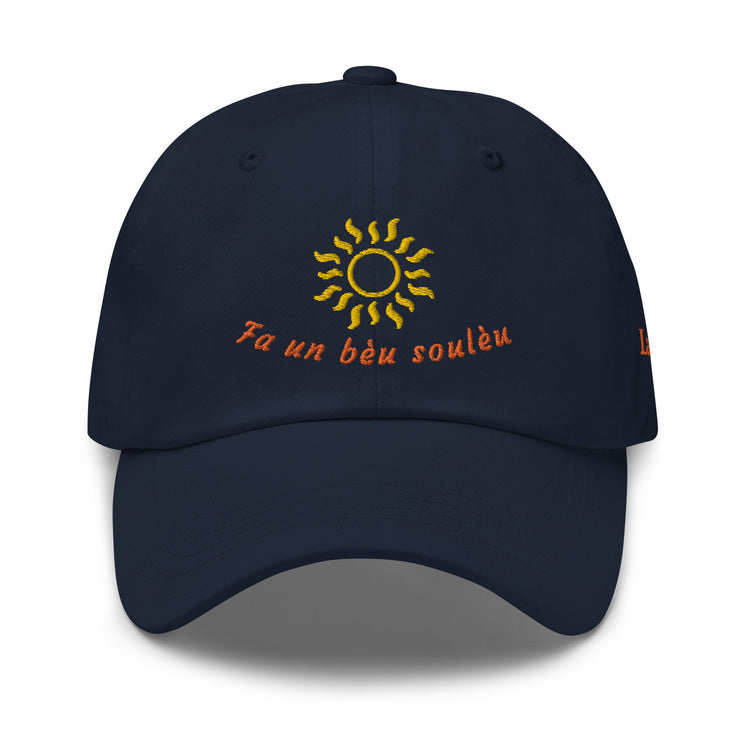 Casquette brodée Lacornador® Fa un bèu soulèu 🌞