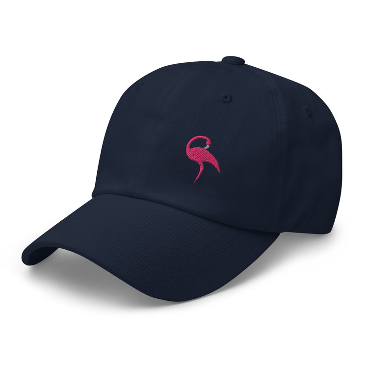 Casquette brodée Lacornador® Flamant rose