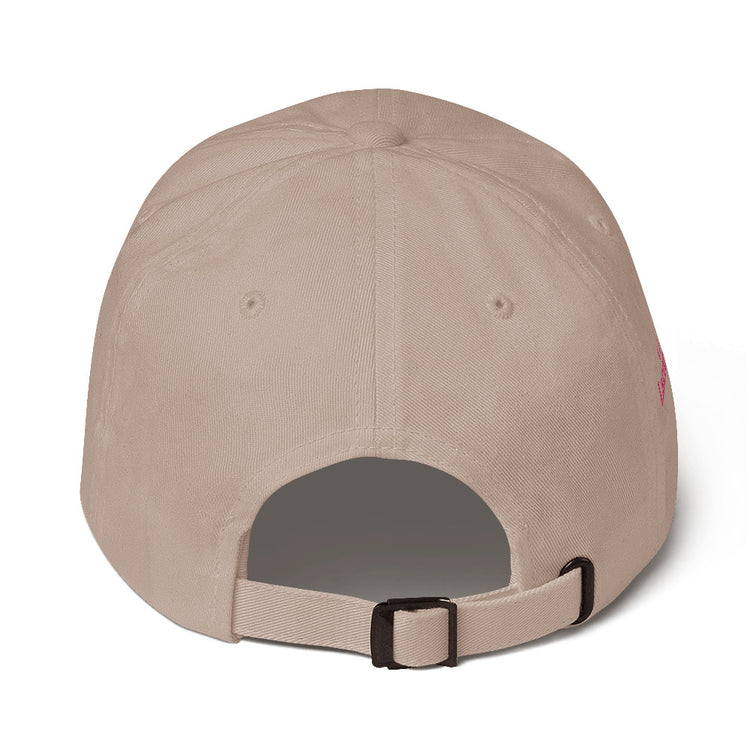 Casquette brodée Lacornador® Flamant rose