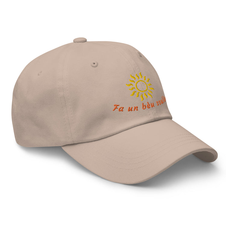 Casquette brodée Lacornador® Fa un bèu soulèu 🌞