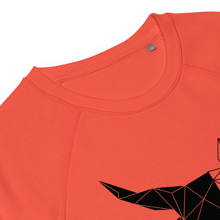 Sweat-shirt classique en coton bio "Ludo La Fé di Bioù" by Lacornador®