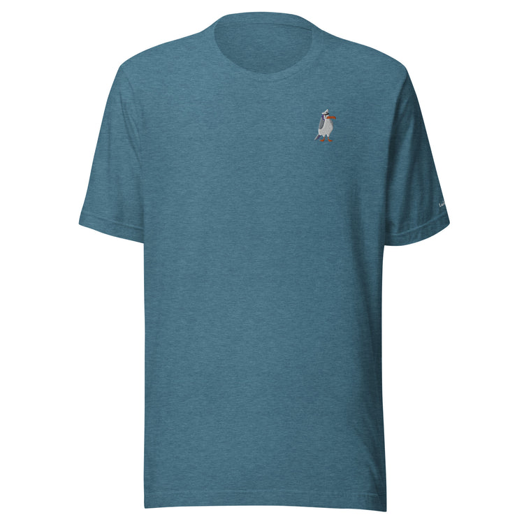 Tee-shirt mixte brodé Lacornador® Capitaine Mouette