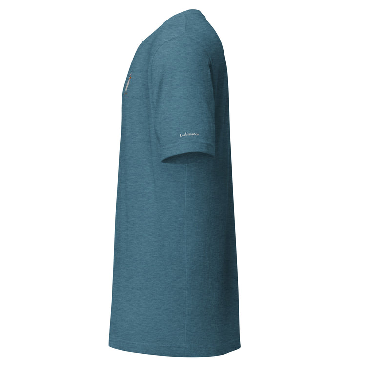 Tee-shirt mixte brodé Lacornador® Capitaine Mouette
