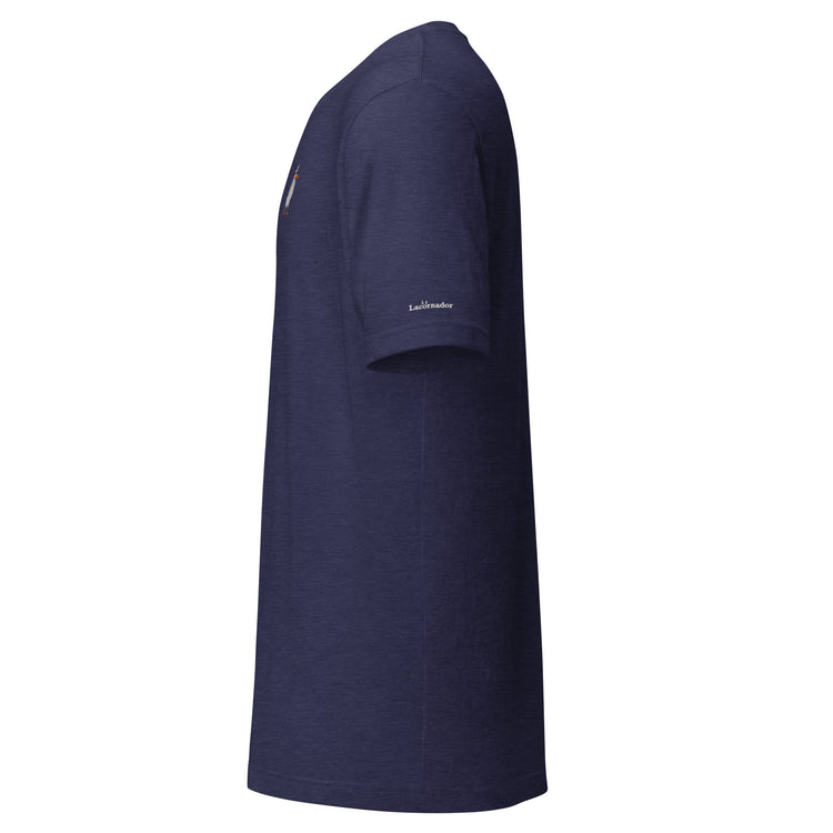 Tee-shirt mixte brodé Lacornador® Capitaine Mouette