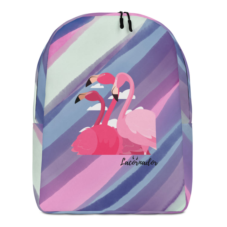 Sac à dos Lacornador® Flamants roses dans les salins