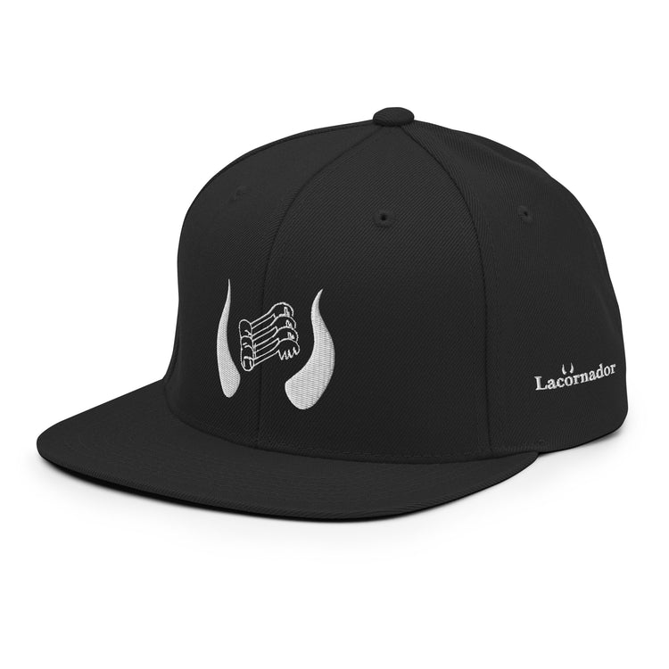 Casquette Lacornador® Snapback broderie Crochet de raseteur