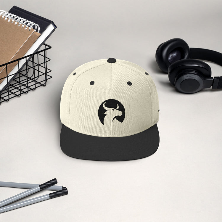 Casquette Lacornador® Snapback broderie Taureau