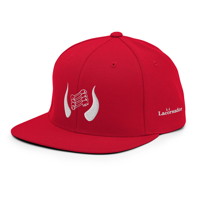 Casquette Lacornador® Snapback broderie Crochet de raseteur