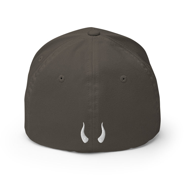Casquette brodée Lacornador® en Sergé