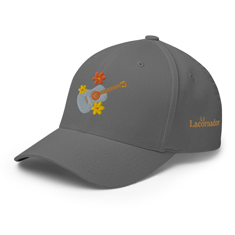Strukturierte Lacornador® Floral Gipsy Gitarrenkappe