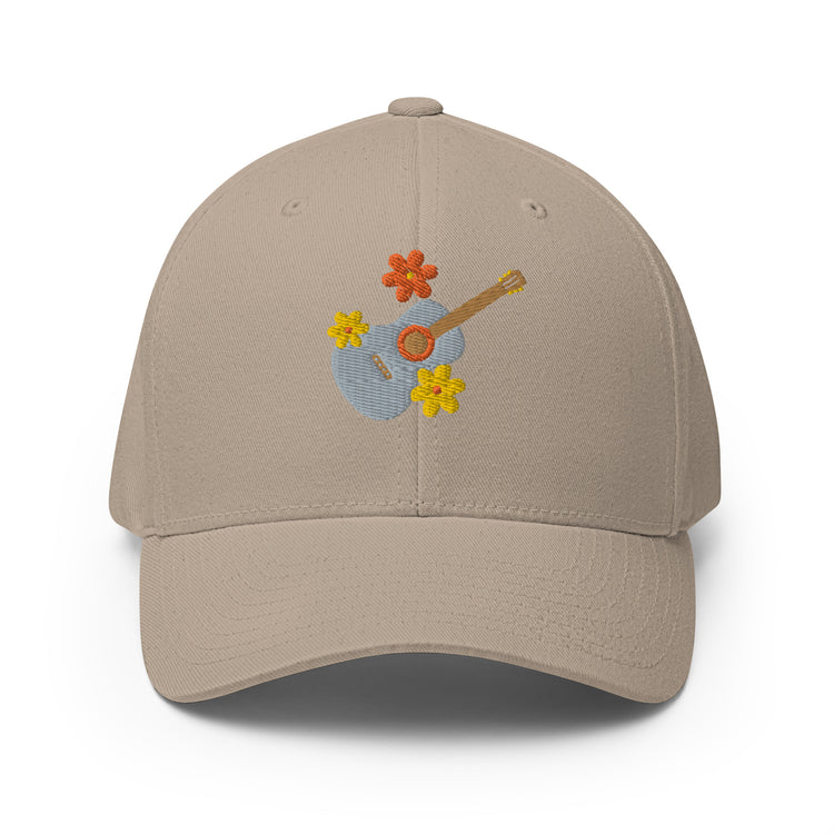 Strukturierte Lacornador® Floral Gipsy Gitarrenkappe
