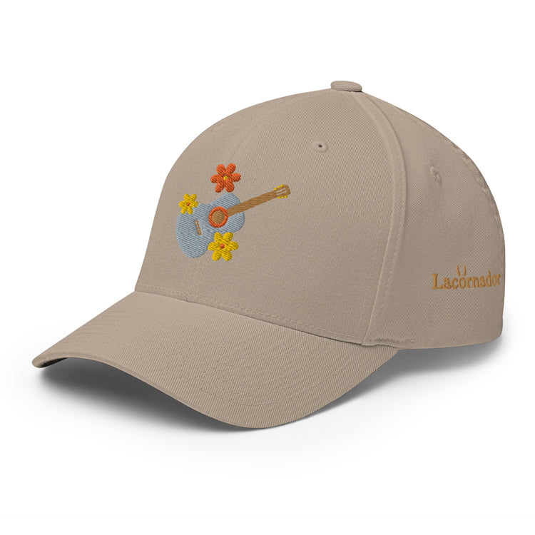 Strukturierte Lacornador® Floral Gipsy Gitarrenkappe