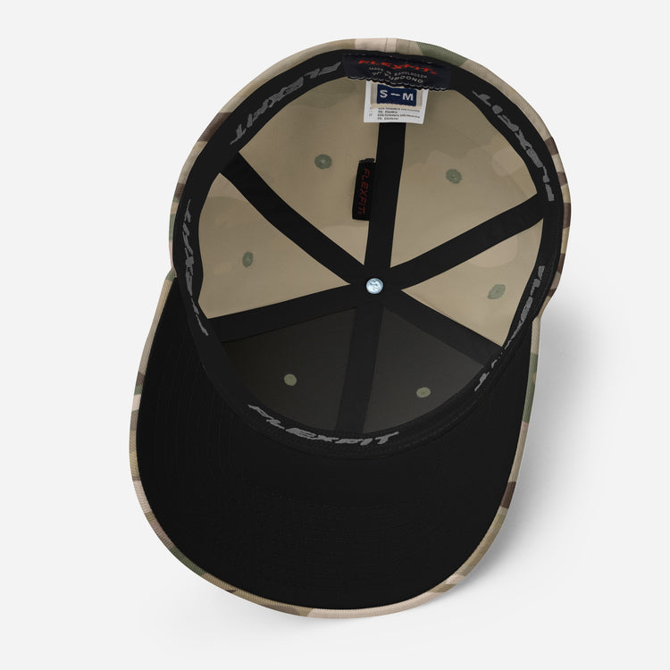 Casquette camouflage en Sergé Lacornador® Camargue