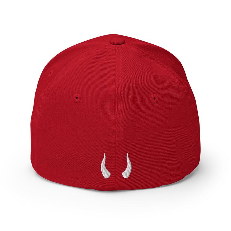 Casquette brodée Lacornador® en Sergé