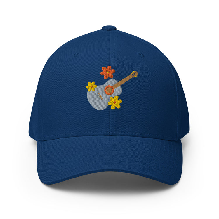 Strukturierte Lacornador® Floral Gipsy Gitarrenkappe