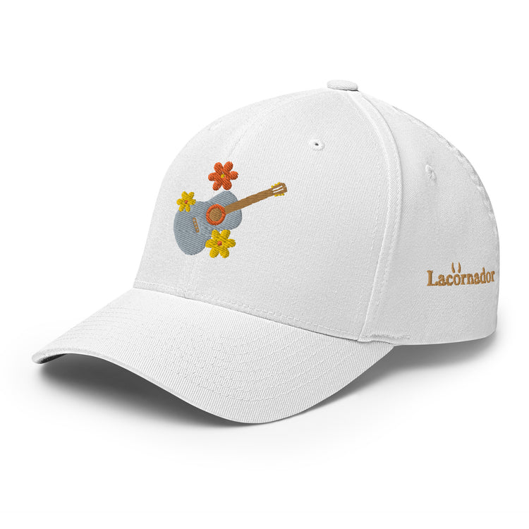 Strukturierte Lacornador® Floral Gipsy Gitarrenkappe