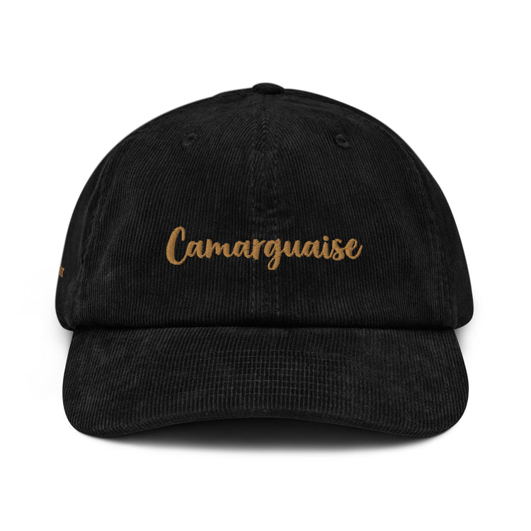 Casquette en velours côtelé Lacornador® Camarguaise