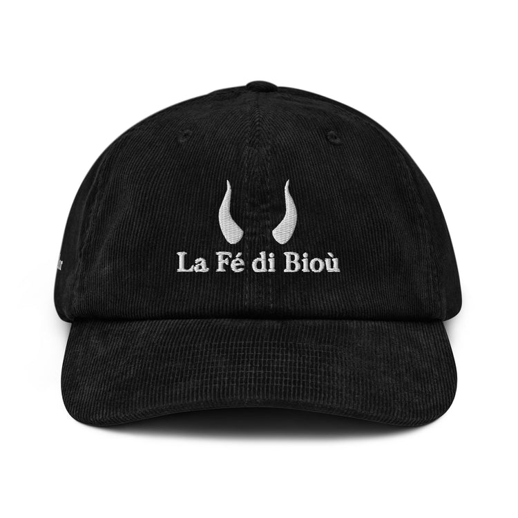 Casquette en velours côtelé Lacornador® La Fé di Bioù