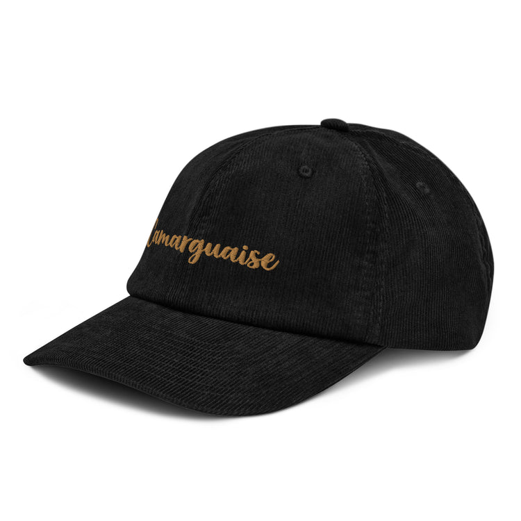 Casquette en velours côtelé Lacornador® Camarguaise