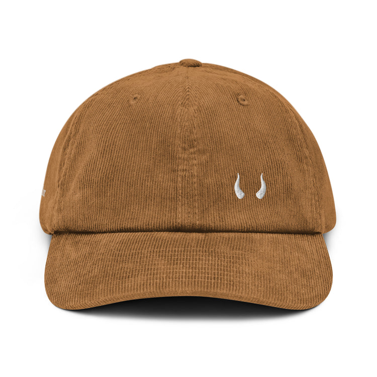 Casquette Lacornador® en velours côtelé