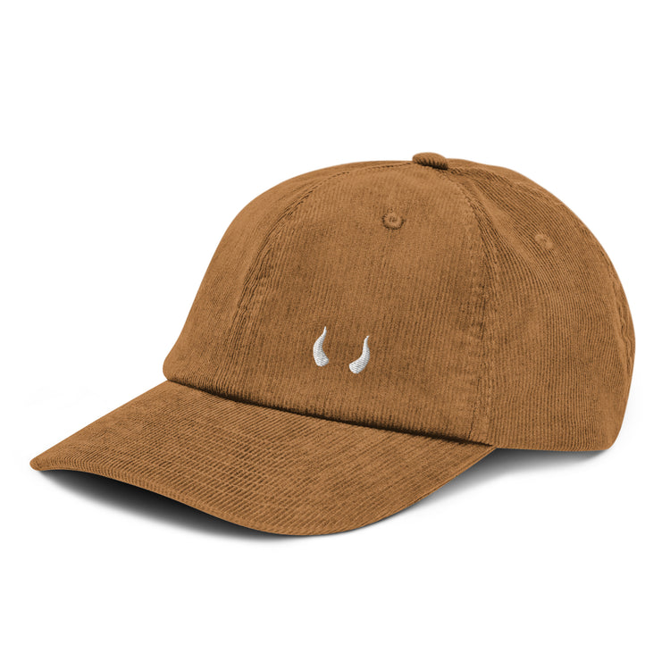 Casquette Lacornador® en velours côtelé