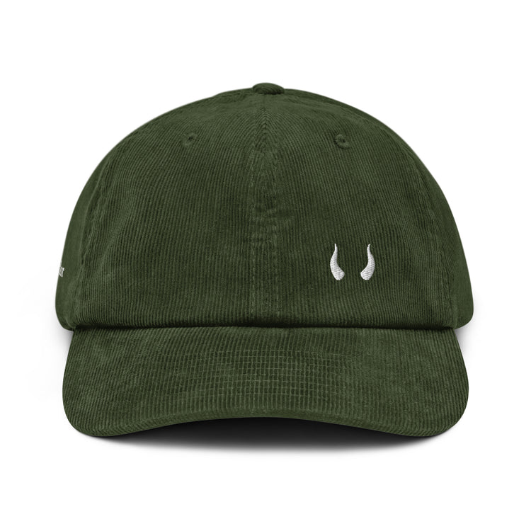 Casquette Lacornador® en velours côtelé