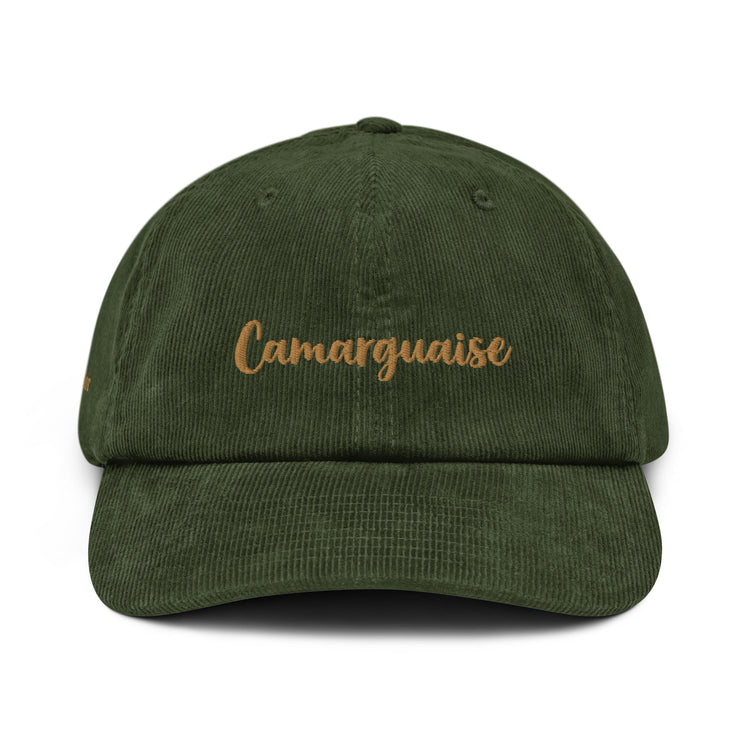 Casquette en velours côtelé Lacornador® Camarguaise