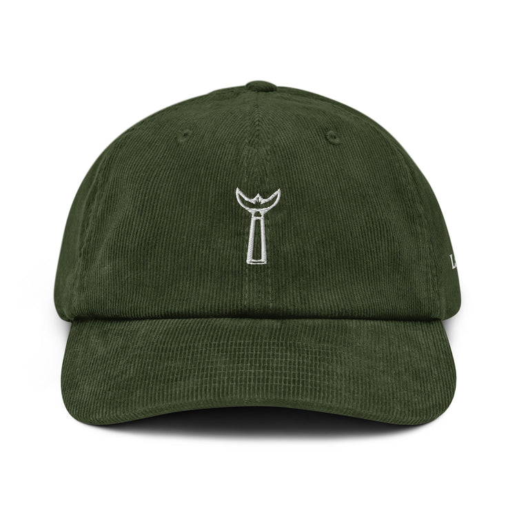 Casquette en velours côtelé Lacornador® Trident Camarguais