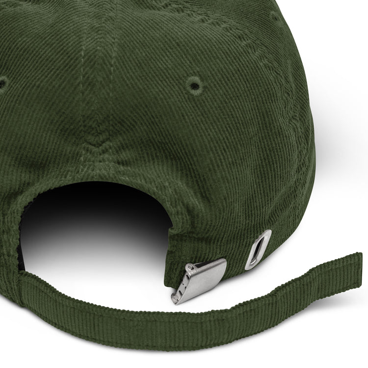 Casquette en velours côtelé Lacornador® Trident Camarguais