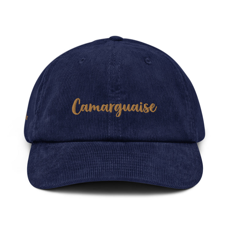 Casquette en velours côtelé Lacornador® Camarguaise