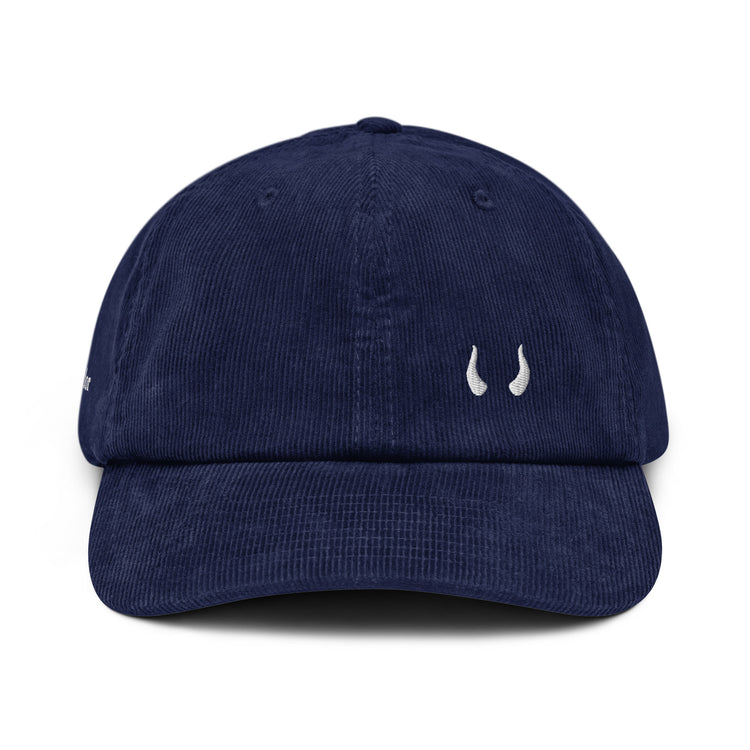 Casquette Lacornador® en velours côtelé