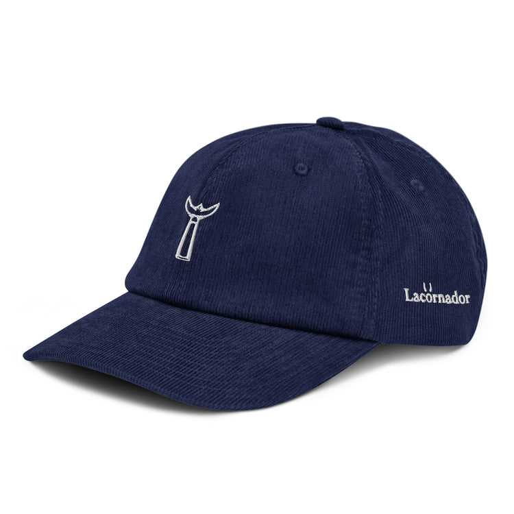 Casquette en velours côtelé Lacornador® Trident Camarguais