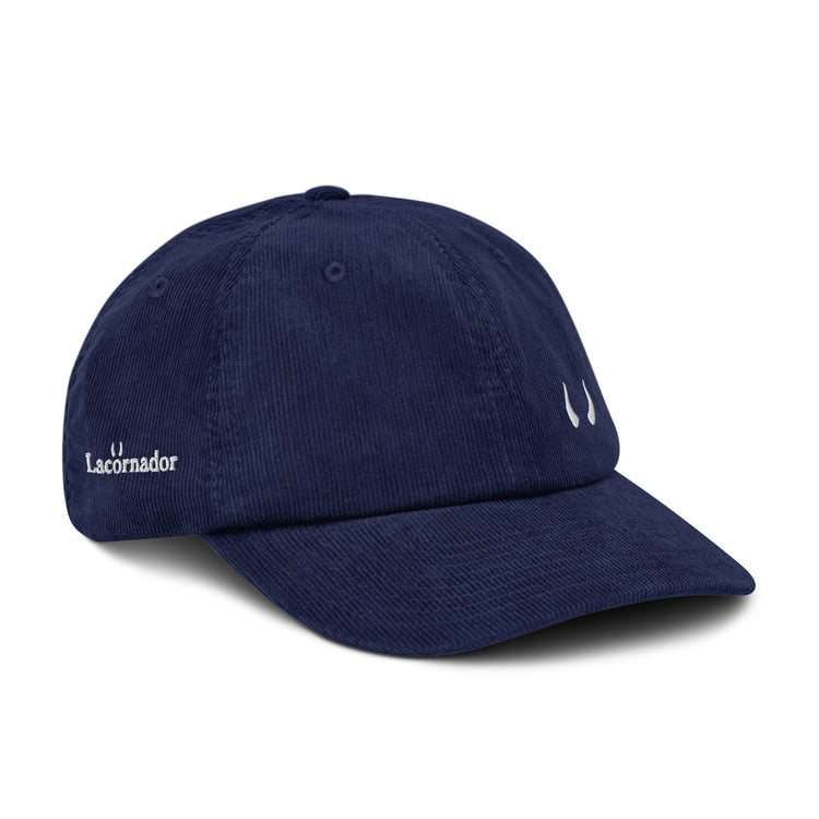 Casquette Lacornador® en velours côtelé