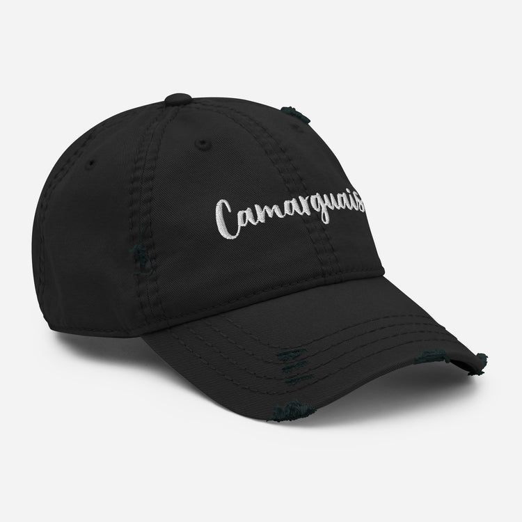 Casquette Signature Camarguais effet usé Lacornador®