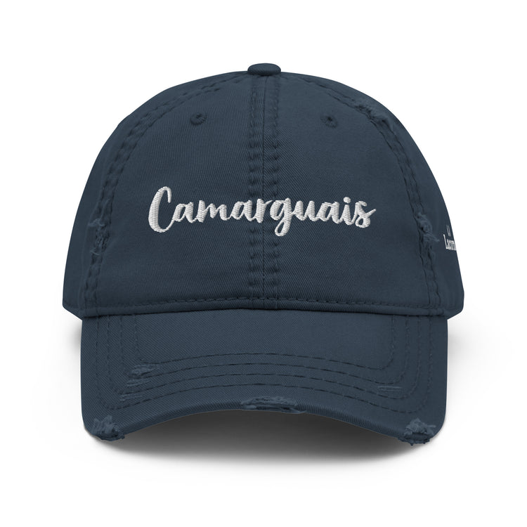 Casquette Signature Camarguais effet usé Lacornador®
