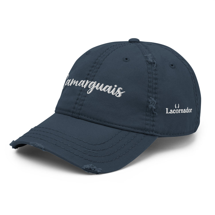 Casquette Signature Camarguais effet usé Lacornador®
