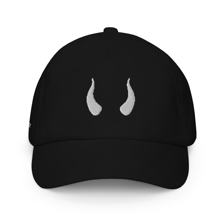 Casquette enfant brodée Lacornador® classique noir