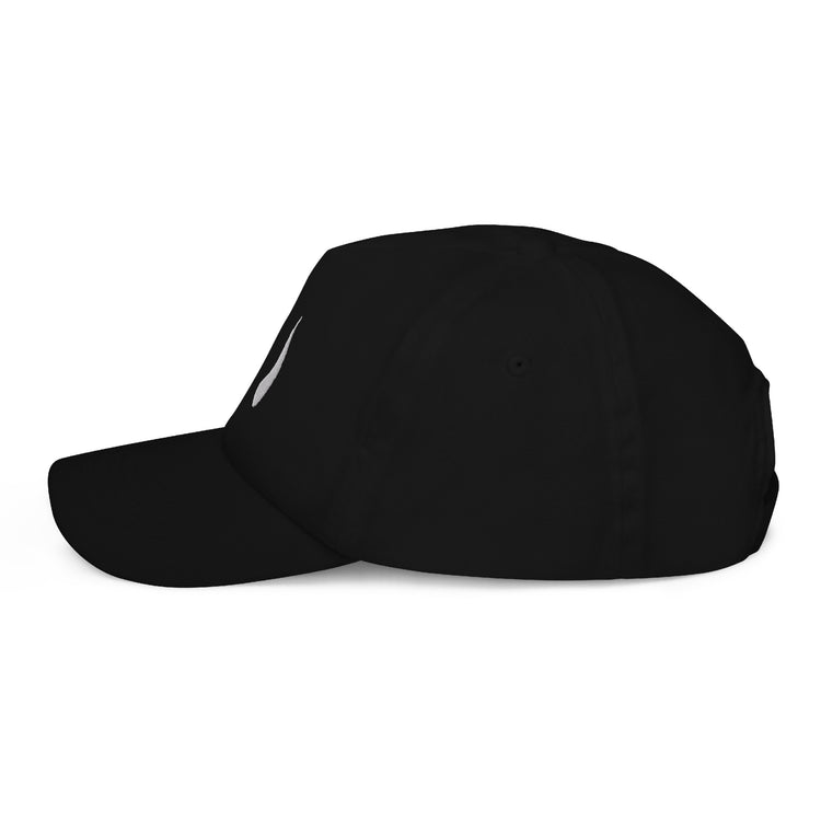 Casquette enfant brodée Lacornador® classique noir