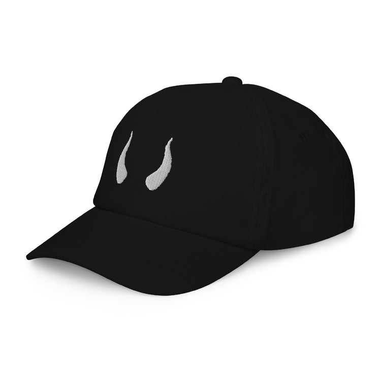 Casquette enfant brodée Lacornador® classique noir