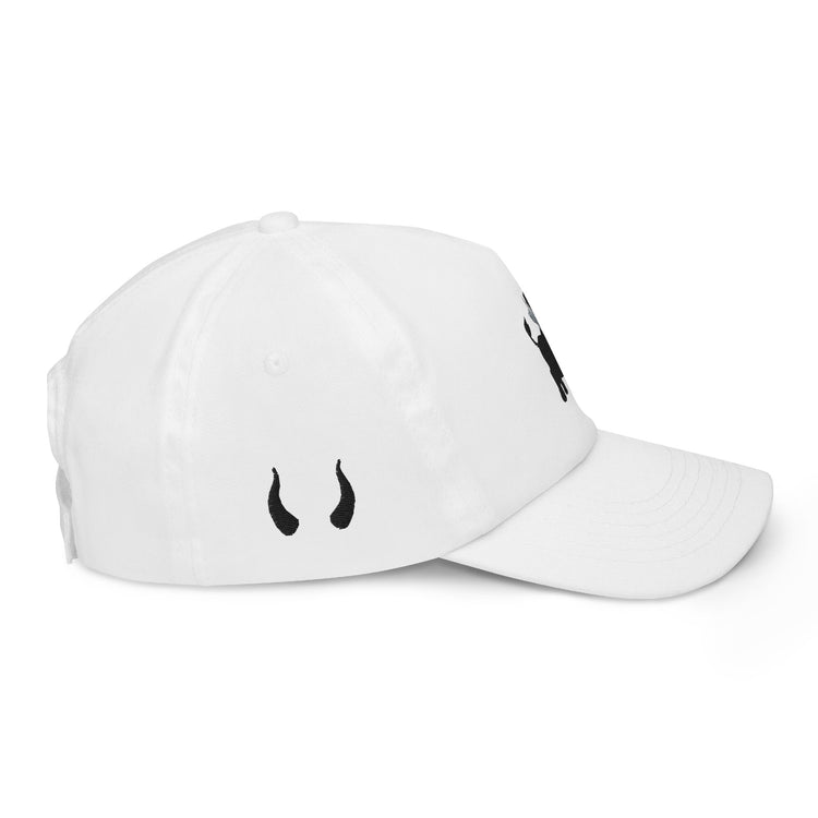 Casquette blanche enfant Lacornador® Petit taureau camarguais
