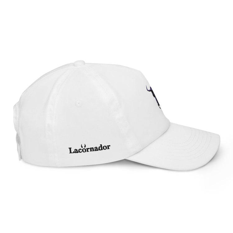 Casquette blanche enfant Lacornador® brodée Toro