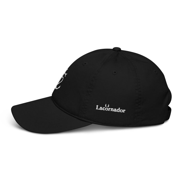Casquette Lacornador® brodée 100% coton biologique Croix de Camargue