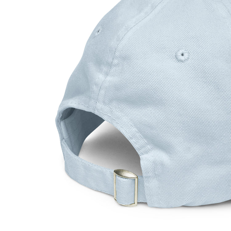 Casquette brodée Lacornador® bleu Ciel pastel