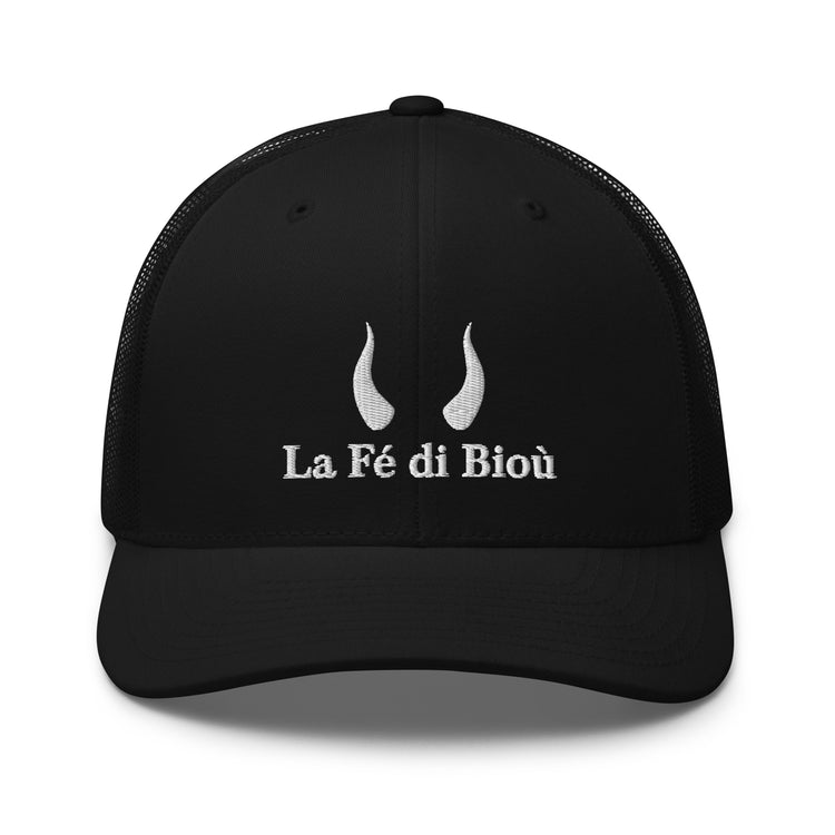 Casquette Trucker classique brodée Lacornador® La Fé di Bioù