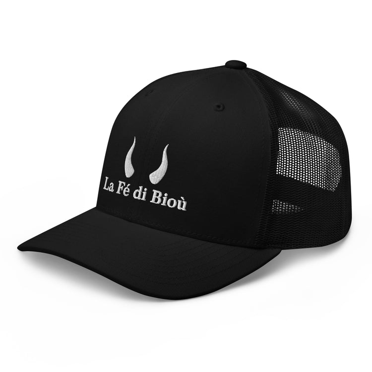 Casquette Trucker classique brodée Lacornador® La Fé di Bioù