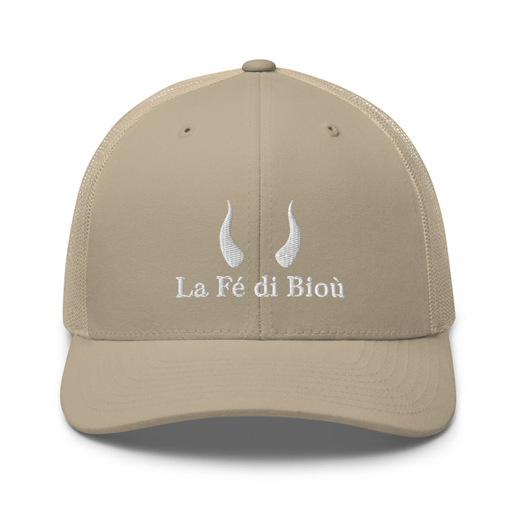 Klassische, mit Lacornador® bestickte Trucker-Kappe La Fé di Biù